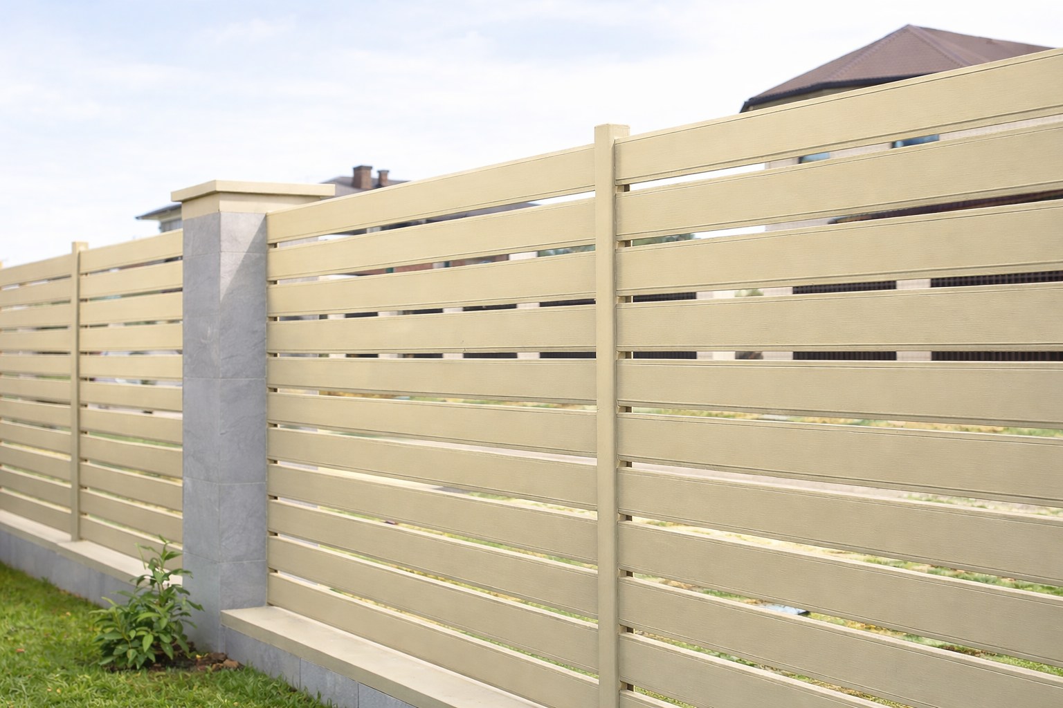 Коллекция Texas ламели обратные на объекте